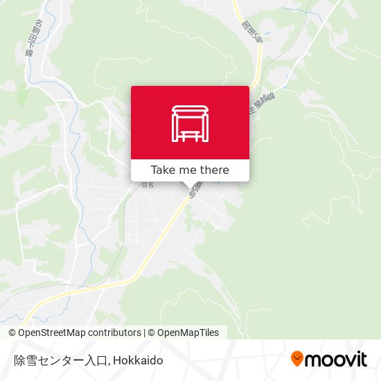 除雪センター入口 map