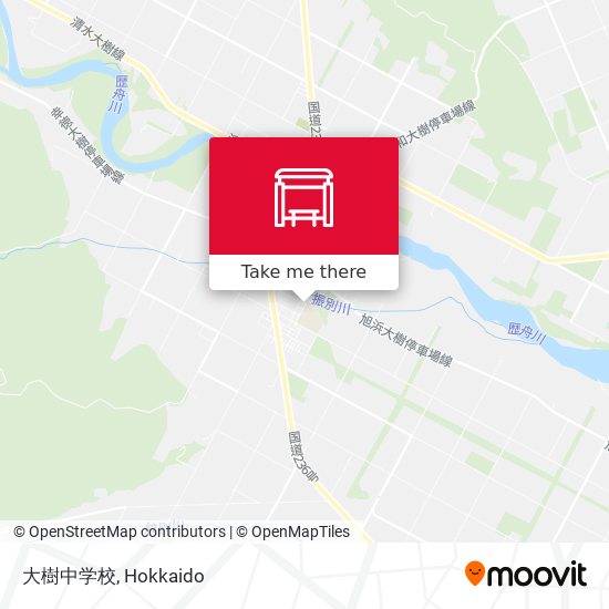 大樹中学校 map
