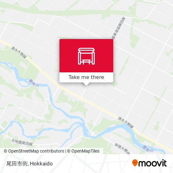 尾田市街 map