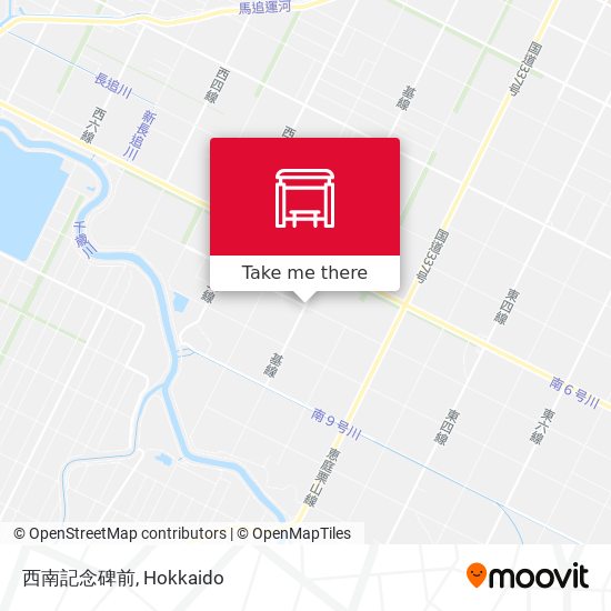 西南記念碑前 map