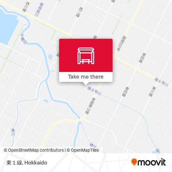 東１線 map