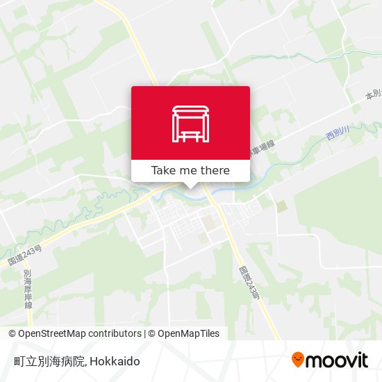 町立別海病院 map