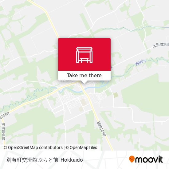 別海町交流館ぷらと前 map