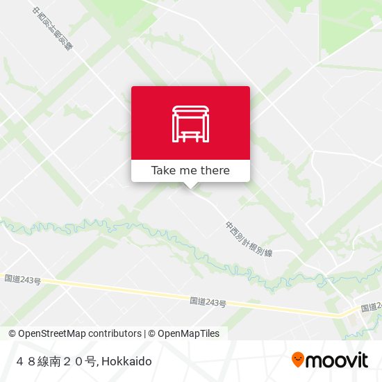４８線南２０号 map