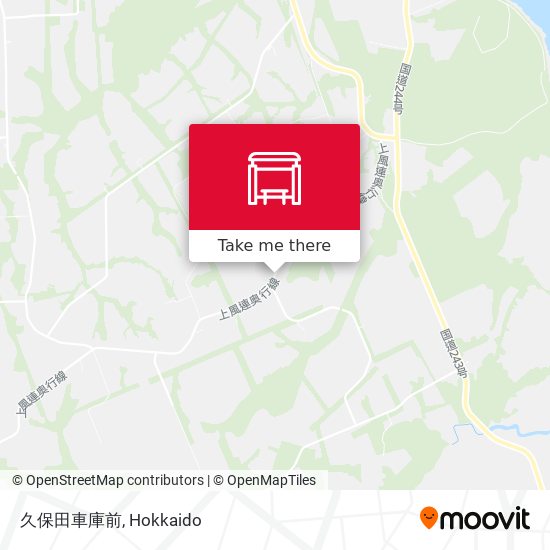 久保田車庫前 map