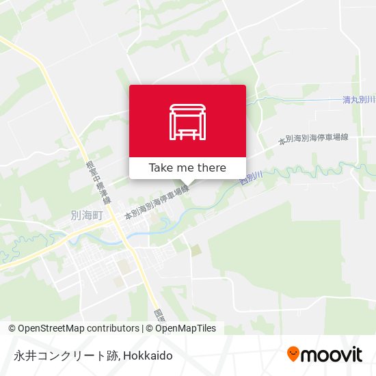 永井コンクリート跡 map