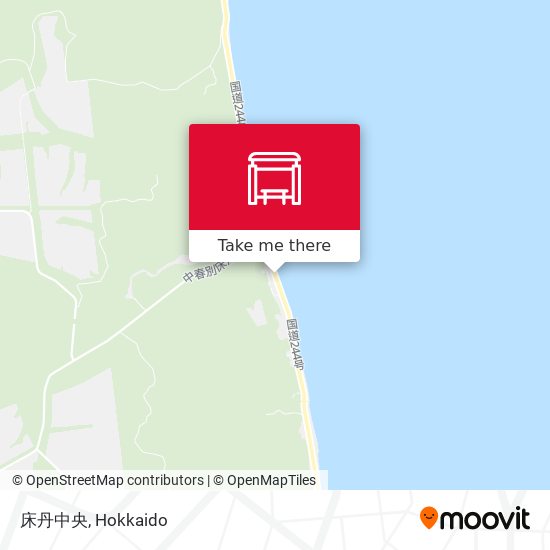 床丹中央 map