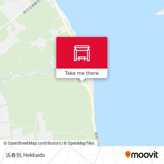 浜春別 map