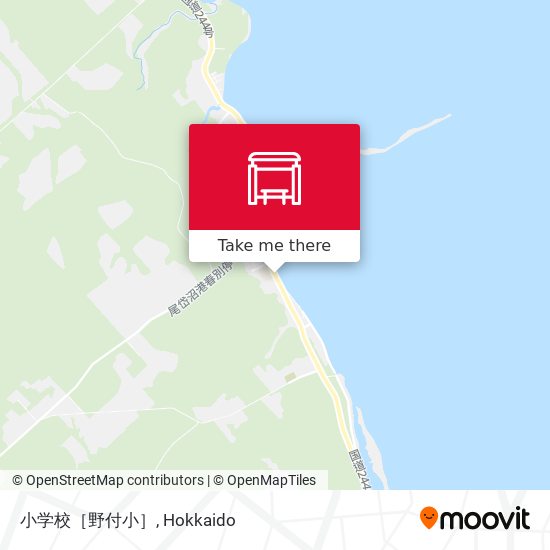 小学校［野付小］ map