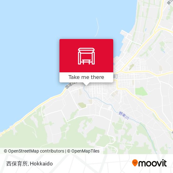 西保育所 map