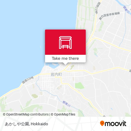 あかしや公園 map