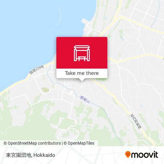 東宮園団地 map