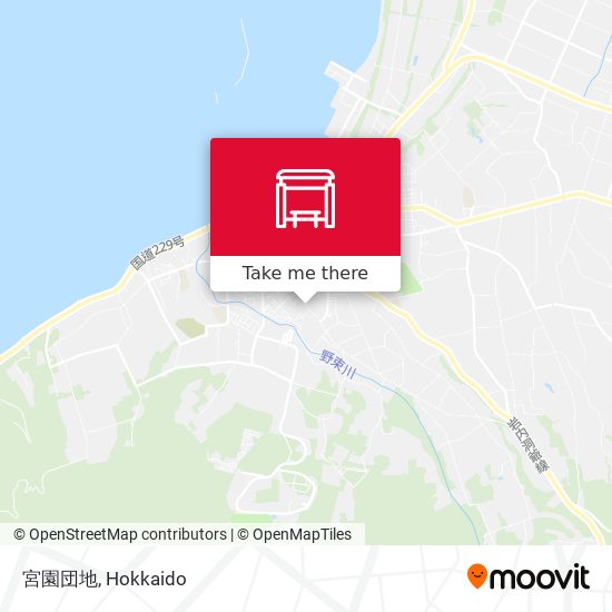 宮園団地 map