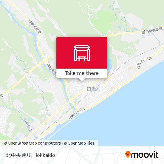 北中央通り map