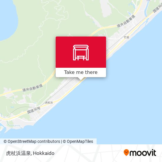 虎杖浜温泉 map