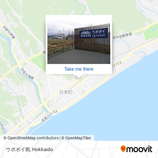 ウポポイ前 map
