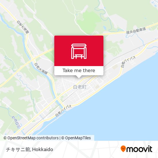 チキサニ前 map