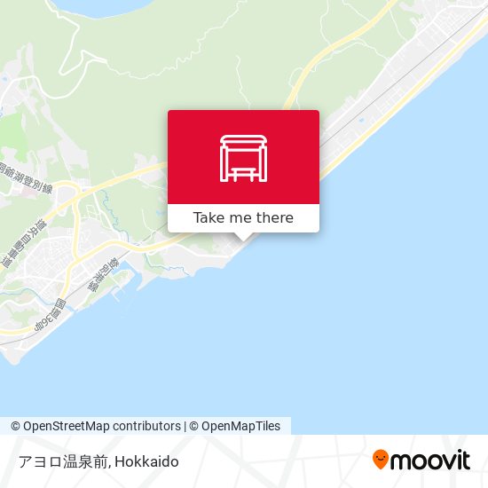 アヨロ温泉前 map