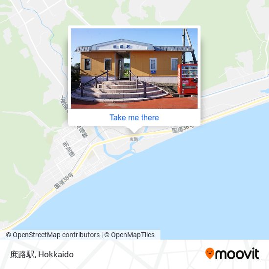 庶路駅 map