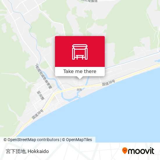 宮下団地 map