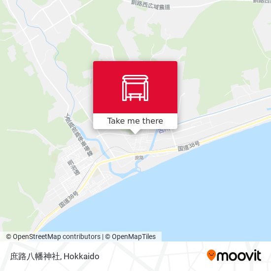 庶路八幡神社 map