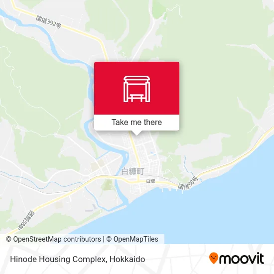 Hinode Housing Complex map