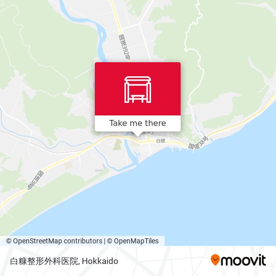 白糠整形外科医院 map
