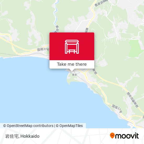 岩佐宅 map