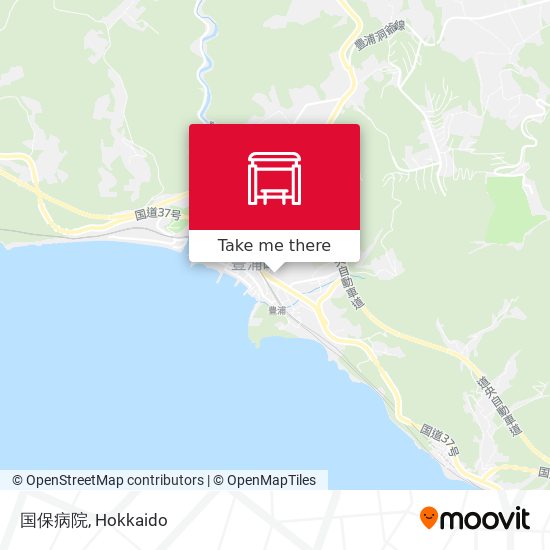 国保病院 map
