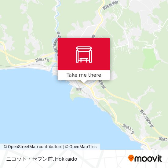 ニコット・セブン前 map