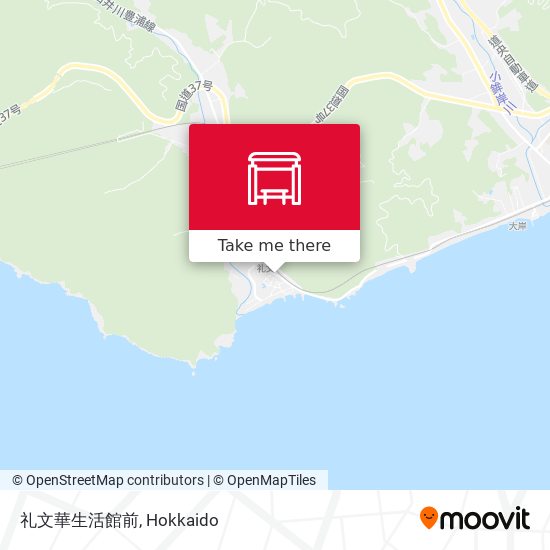 礼文華生活館前 map