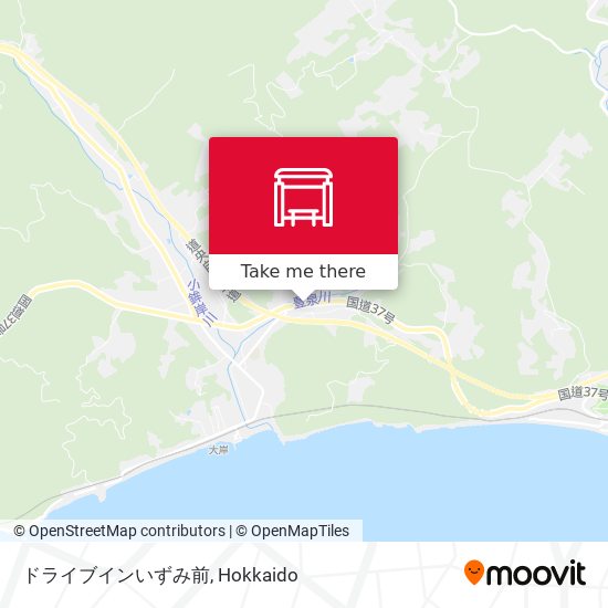 ドライブインいずみ前 map
