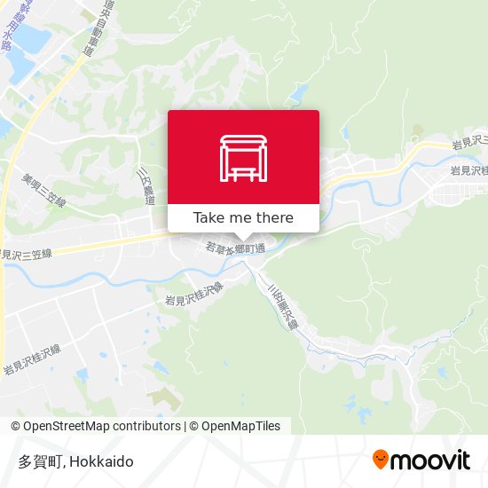 多賀町 map