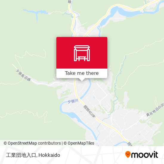 工業団地入口 map