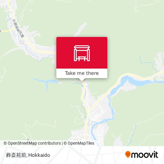 葬斎苑前 map