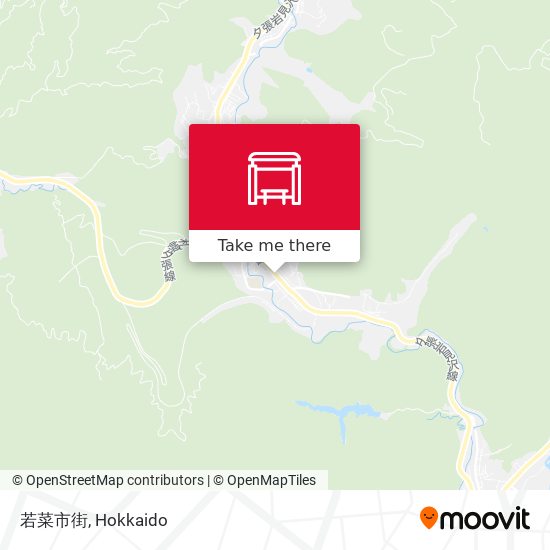 若菜市街 map