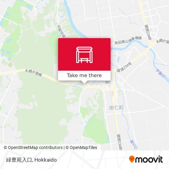 緑豊苑入口 map
