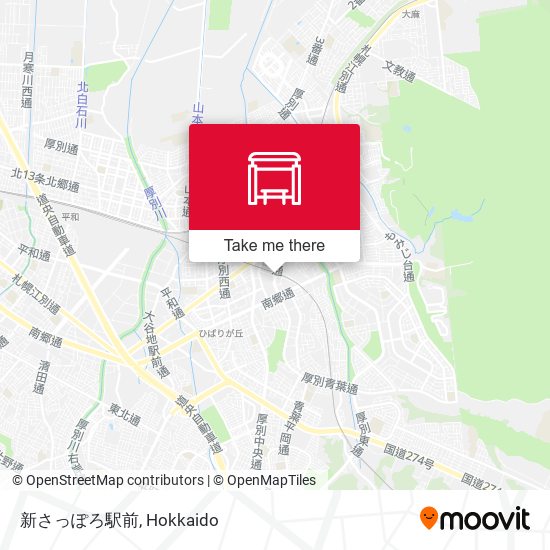 新さっぽろ駅前 map
