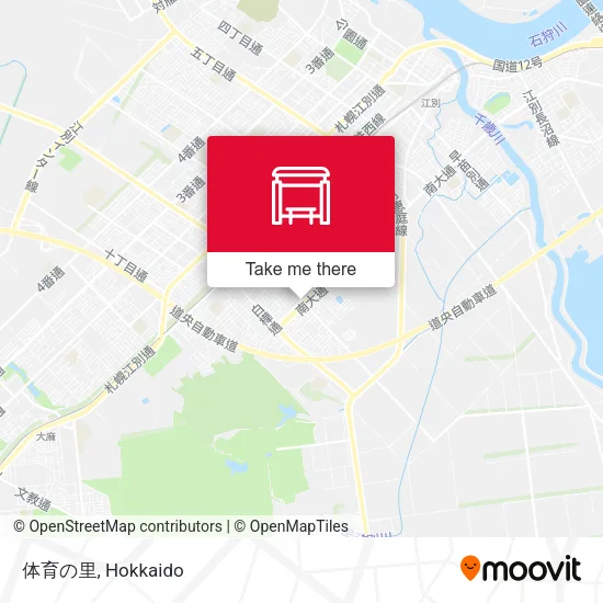 体育の里 map