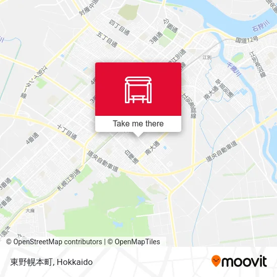 東野幌本町 map