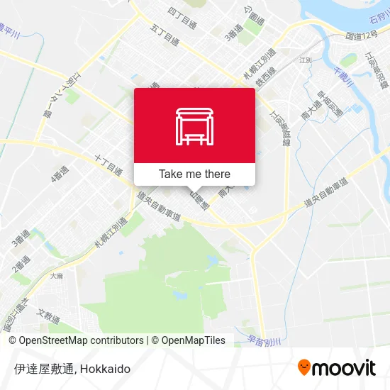伊達屋敷通 map