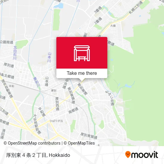 厚別東４条２丁目 map