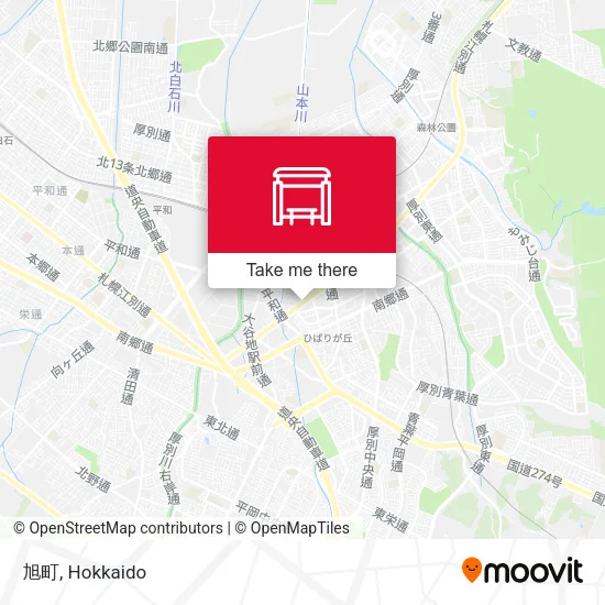 旭町 map