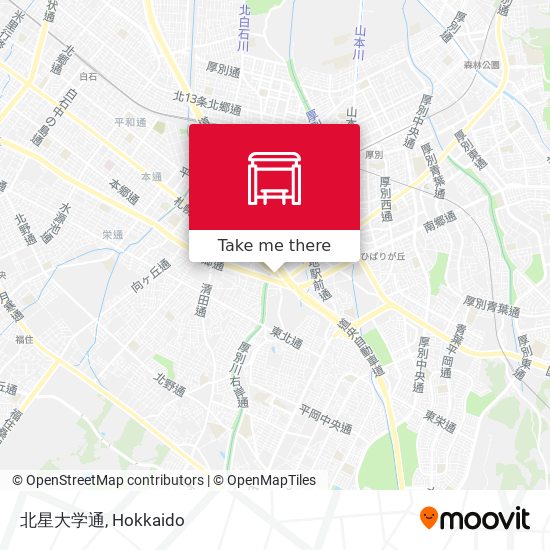 北星大学通 map