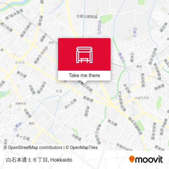 白石本通１６丁目 map