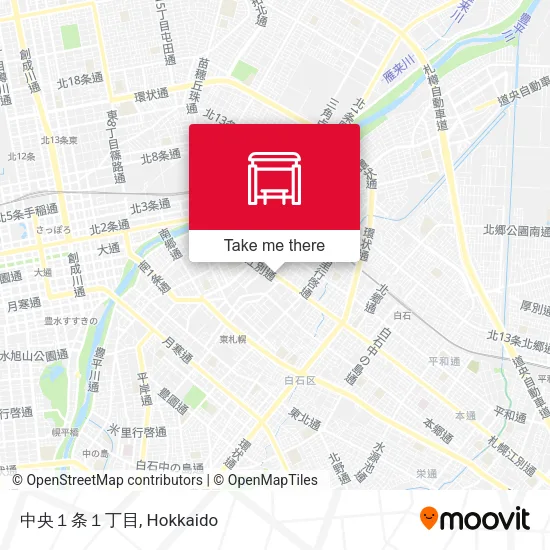 中央１条１丁目 map