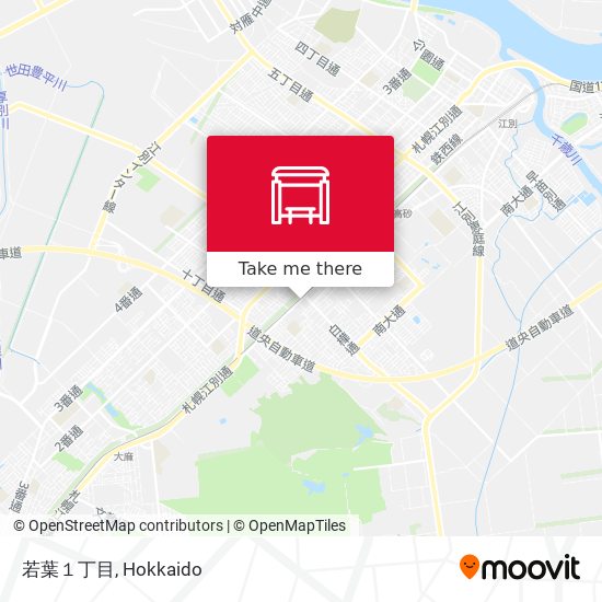 若葉１丁目 map