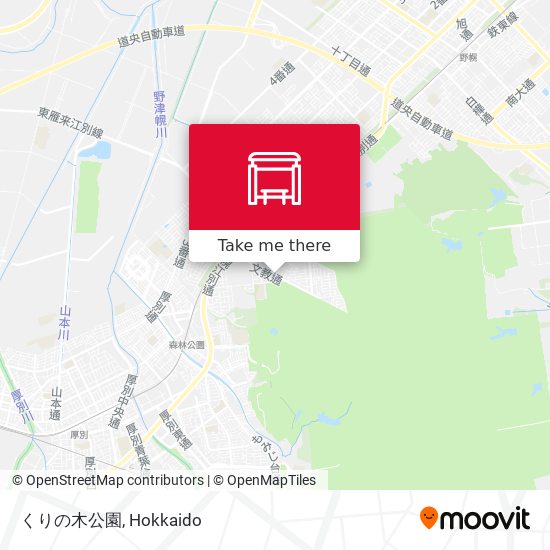 くりの木公園 map