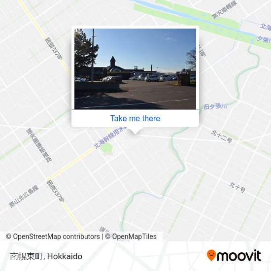 南幌東町 map
