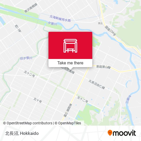 北長沼 map